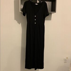 BB Dakota Long Black Jumpsuit new without tag